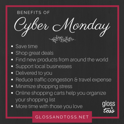 Cyber Monday and Black Friday Holiday Shopping and Gift giving