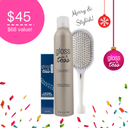 Gloss and Toss Holiday Gift Guide and Gift Ideas for the Holidays